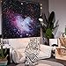 SYNEE Galaxy Stars Wall Tapestry Outer Space and Starry Night Sky Tapestry 3D Universe Tapestry Milky Way Psychedelic Art Decor Wall Hanging for Living Room Bedroom Dorm (XL 70.9