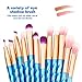 Eyeshadow Brush Set - 12 Pcs Unicorn Eye Brush Set For Eyeliner Lip Eyebrow Eyeshadow Blending sets