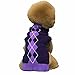 Alemon Argyle Knit Pet Sweaters Clothes for Small Dogs, Classic Purple Medium M Size