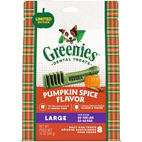 GREENIES Large Natural Dog Dental Care Chews Oral