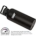 Healthy Human Stainless Steel Water Bottle | Double Walled Vacuum Insulated Water Thermos for Adults | Eco-Friendly Travel Bottles with Leak Proof Lid (Pure Black, 32 oz/ 946 ML)