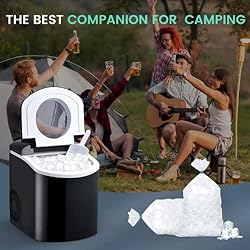 Ice Maker Machine for Countertop - Portable Ice