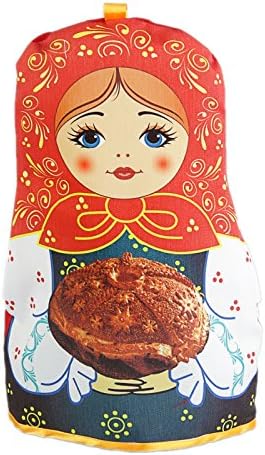 Russian Matryoshka Tea Cozy "Bread and Salt"