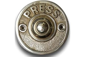 Solid Brass Door Bell Push Button