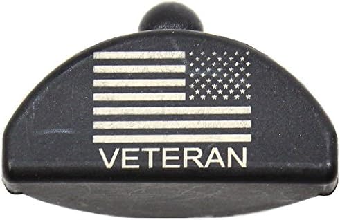 Sure Plug Gen 4 Laser Engraved US Battle Flag Veteran - Designed for Glock 17, 19, 22, 23, 31, 32, 34, and 35.
