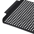 Royal Gourmet Non-stick Rectangle Grill Pan BBQ Basket for Vegetable, Seafood