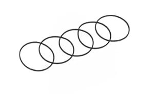 Lawn Mower Carburetor Float Bowl Gasket Set, Rubber O-Rings fit for & 693981, 280492, 5-Pack