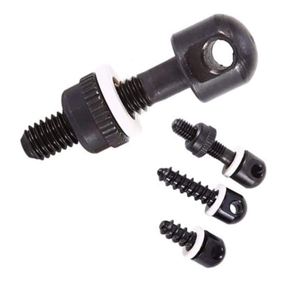 Sling Swivel Stud Base Screw Kit,Machine Screw Adapter Sling Swivel Studs QD Hunting Base Quick Detach Sling Mounting Kit,Gun Sling Swivel Studs for Rifles and Shotguns Swivel Stud Base 3 Pcs