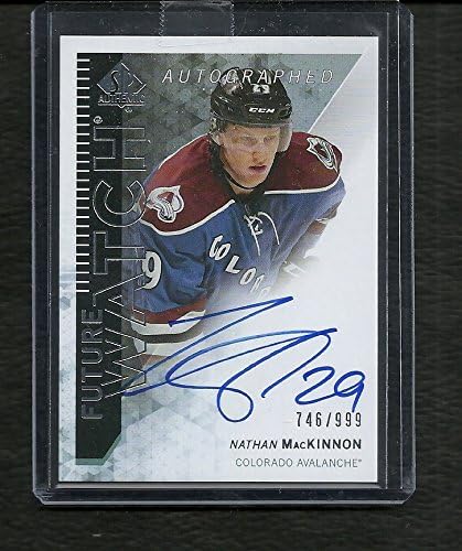 2013-14 SP Authentic Future Watch #312 NATHAN MacKINNON #746 of 999 Autograph