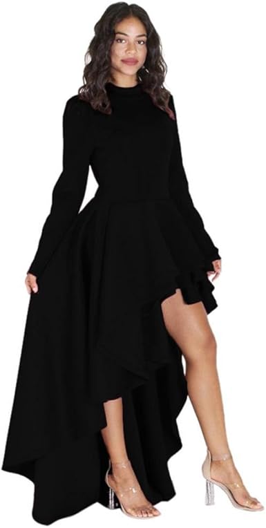 asymmetrical cocktail evening dress