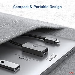 uni USB C to HDMI Adapter 4K, High Speed HDMI to