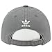 adidas Men's Originals Relaxed Fit Strapback Cap, Grey/Burgundy, One Size