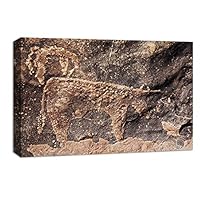 Canvas Wall Art - Celestial Beast Rock Painting - Canvas Prints Home Artwork Decoration for Living Room,Bedroom - 12x18 inches