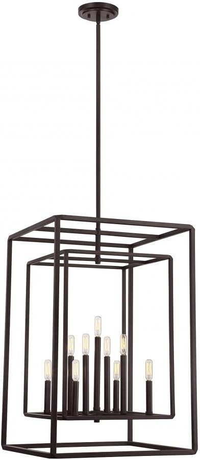 Savoy House 3 823 9 13 Berlin 9 Light Foyer In English Bronze