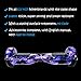 Shinymod 6.5 inch Self Balance Scooter Case Chrome Color Replacement Outer Shell Cover for 6.5'' Two Wheel Smart Self Balancing Electric Scooter (Case only, No Scooter)(Galaxy)
