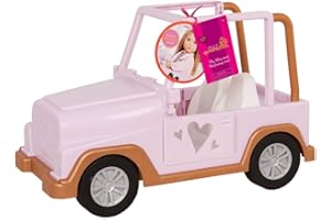 Our Generation – 18-Inch Doll Accessories - Vehicle – Off – Road Truck – Rolling Wheels – Pretend Play 3+ Years– My Way & Hig