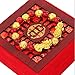 SMART DK Feng Shui Red Agate Wealth Porsperity 12mm Beads Bracelet with Pi Xiu/Pi Yao, Attract Wealth and Good Luck, Gift Box Included (red)