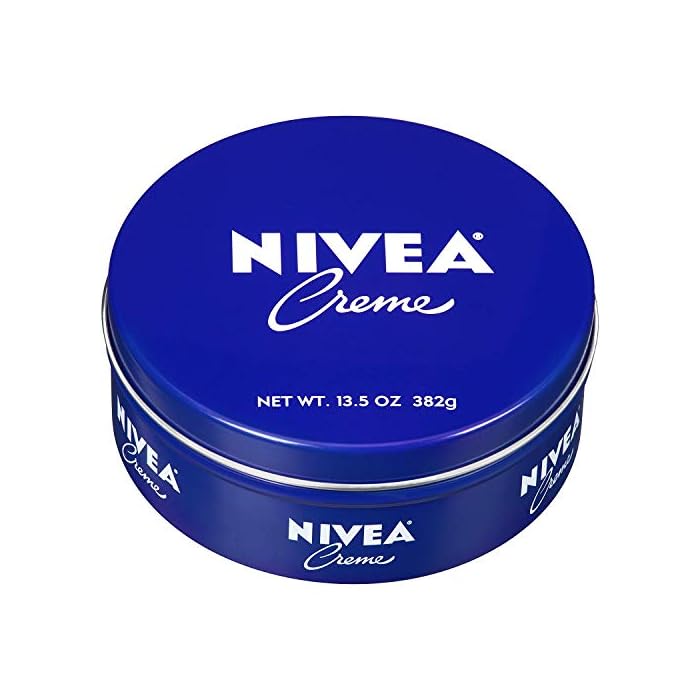 NIVEA Crème - Unisex All Purpose Moisturizing Cream for Body, Face and Hand Care - 13.5 oz. Tin Jar