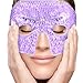 Perfecore Cooling Gel Eye Mask Cold Compress for Puffy Eyes, Dark Circles, Headaches, Purple