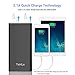 ToHLo 20000mAh LED Display 4.2A Output 2 Port Portable Power Bank Battery Charger External Battery Pack for iPhone iPad Samsung Galaxy and Tablet