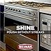 Weiman Stainless Steel Cleaner and Polish - Streak-Free Shine for Refrigerators, Dishwasher, Sinks, Range Hoods and BBQ grills - 22 fl. oz