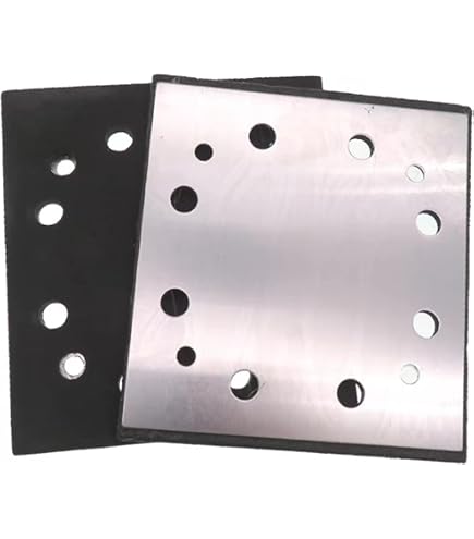 2PCS Sanding Pad Backing Plate 116x107mm - Replacement Base For Porter Cable 340 Finishing Sander