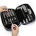 Vemingo Travel Jewelry Organizer Case Jewelry Storage Bag Travel Jewelry Roll for Necklace Earring Ring Bracelet
