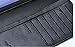 Black 0.5cm Soft Leather Durable Slim Wallets Long Bifold Multi-Card Wallet (Black)