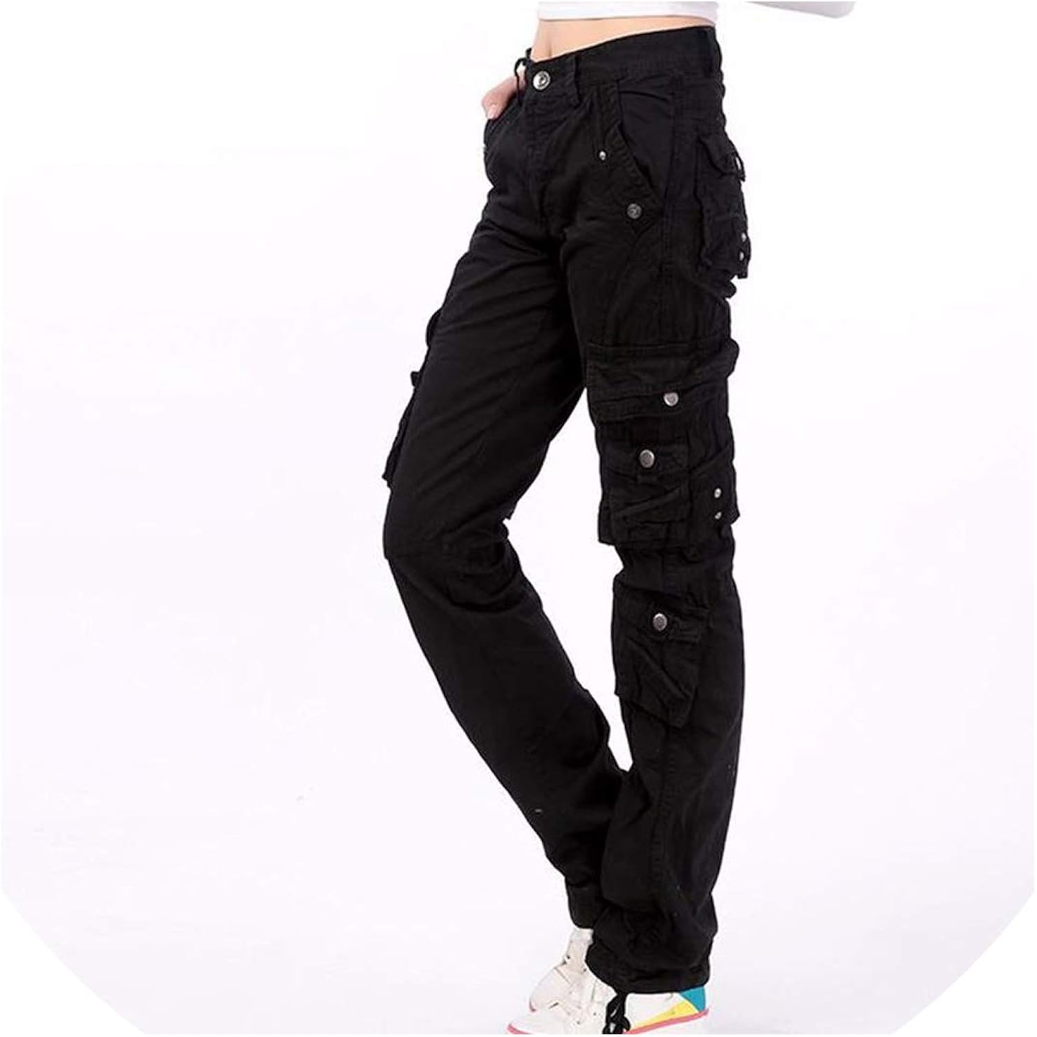 black baggy jeans womens