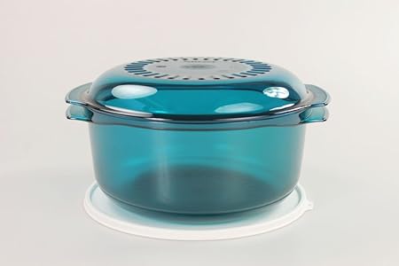 TUPPERWARE Micro Cook de 3,0 L turquesa: Amazon.es: Hogar