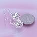 New Women 925 Sterling Silver Plated Fashion Ball Dangle Earring Studs Jewelry