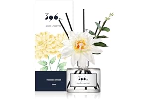 396 st. Dahlia Flower Reed Diffuser, Vanilla Lavender(Also Known as Garden Lavender), 200ml(6.7oz) / Reed Diffuser Sets, Scentsy Home Fragrance, Scented Oils, Home & Bathroom Décor