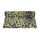 Firefly Craft Patterned Heat Transfer Elastic Foil For Silhouette And Cricut, 12 Inch by 20 Inch, Leopard