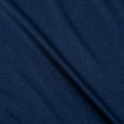RUSSELL ATHLETIC MEN BIG AND TALL WORKOUT HOODIES – PERFORMANCE QUICK DRY HOODIE NAVY