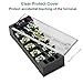 MILAPEAK Terminal Block and Strip - 10pcs (5 Sets) 5 Positions Dual Row 600V 25A Screw Terminal Blocks with Cover + 400V 25A 5 Positions Pre-Insulated Terminals Barrier Strips (Black & Red)