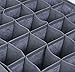 Hosaire Collapsible Drawer Divider 30 Grid Underwear Bra Socks Ties Divider Closet Container Storage Box Organizer