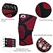 Perpetuum Sports Bundle: 1 Knee Compression Sleeve Support & 1 Knee Patella Strap | Aids in Rehabilitation, Helps Ease Pain and Stiffness During Basketball, Weightlifting, Crossfit, Running & More