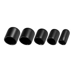 uxcell 100pcs Round Rubber End Caps