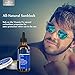 Beard Grooming Kit for Father's Day Gift, 1x Beard Oil, 1x Beard Balm and 1x Boar Bristle Beard Brush, 100% Pure, Natural for Men(Hair Repair and Growth - Vitamin E) from Anjou