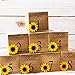 AITISOR Artificial Silk Sunflower Heads, 50 Pcs Fake Sunflower 2.8