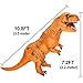 Inflatable Costumes Adult T-Rex Dinosaur Costume Blow up Fancy Dress Halloween Dino Suit (T-rex Costume)