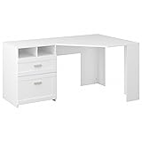 Bush Furniture Wheaton Reversible Corner Desk with