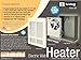 KING W2420-W W Series Wall Heater, 2000W / 240V, White