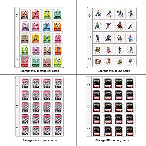 Famard 300 Pockets Card Binder Holder Compatible with Mini Animal Crossing  Amiibo Cards, NFC Tags Game Cards ,Carrying Case for ACNH Amiibo Cards with  Secure Zipper in Dubai - UAE | Whizz