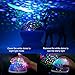 SUNNEST Kids Night Light, Moon Star Night Light Rotating Star Projector, Baby Night Light, Night Lighting Lamp 4 LED 8 Modes with USB Cable, Best for Bedroom Nursery Kids Baby Children Birthday Gift