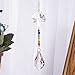 Tree of Life Suncatchers Hanging Crystals for Windows Chakra Prisms Beads Garden Light Catchers Rainbow Maker Ornament Pendant Xmas Wedding Home Decor Pack of 2