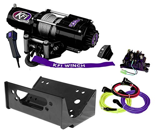 KFI Combo Kit - U45-R2 4500lbs Winch & Mount Bracket - 2012-2013 Kawasaki Teryx4 750 & 2014-2018 Teryx & Teryx4 800