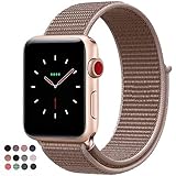 VATI Band Compatible with Watch Band 38mm 42mm 40mm 44mm Soft Breathable Nylon Sport Band Adjustable Wrist Strap Replacement Band Compatible with 2018 Watch Series 4/3/2/1