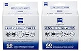 Zeiss Pre-moistened Lens Cleaning Wipes (120 Wipes)