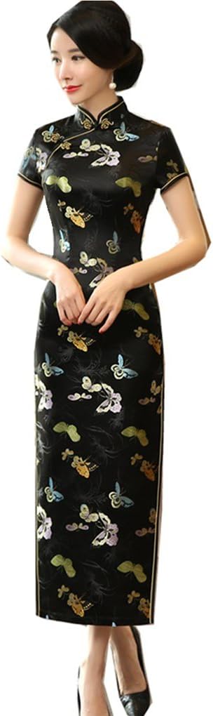 Shanghai Story Chinese Traditional Clothing Long Cheongsam China Qipao Dress